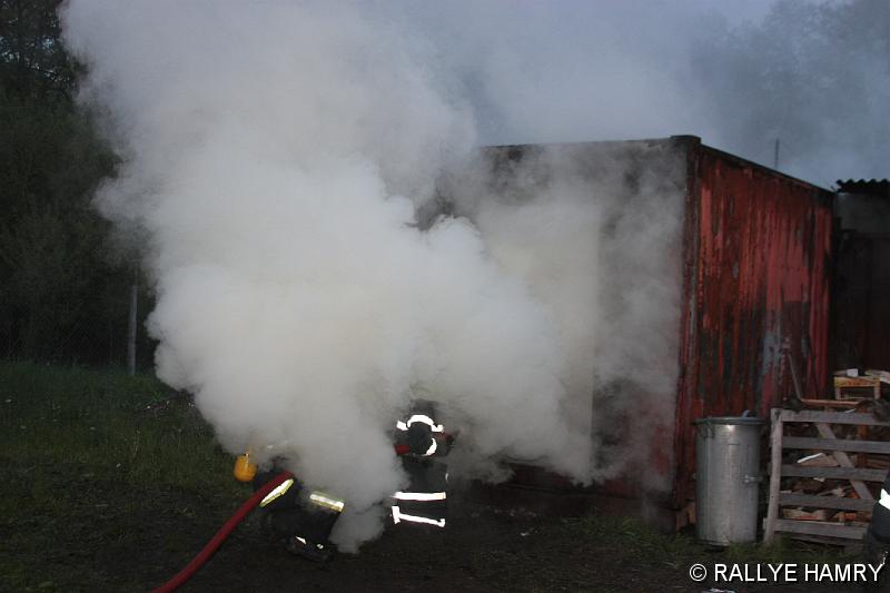 06.jpg - Úkol č.9 - simulovaný požár bytu ve flashover kontejneru