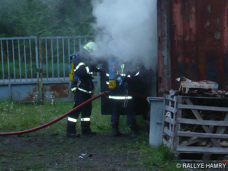 21.jpg - Úkol č.9 - simulovaný požár bytu ve flashover kontejneru